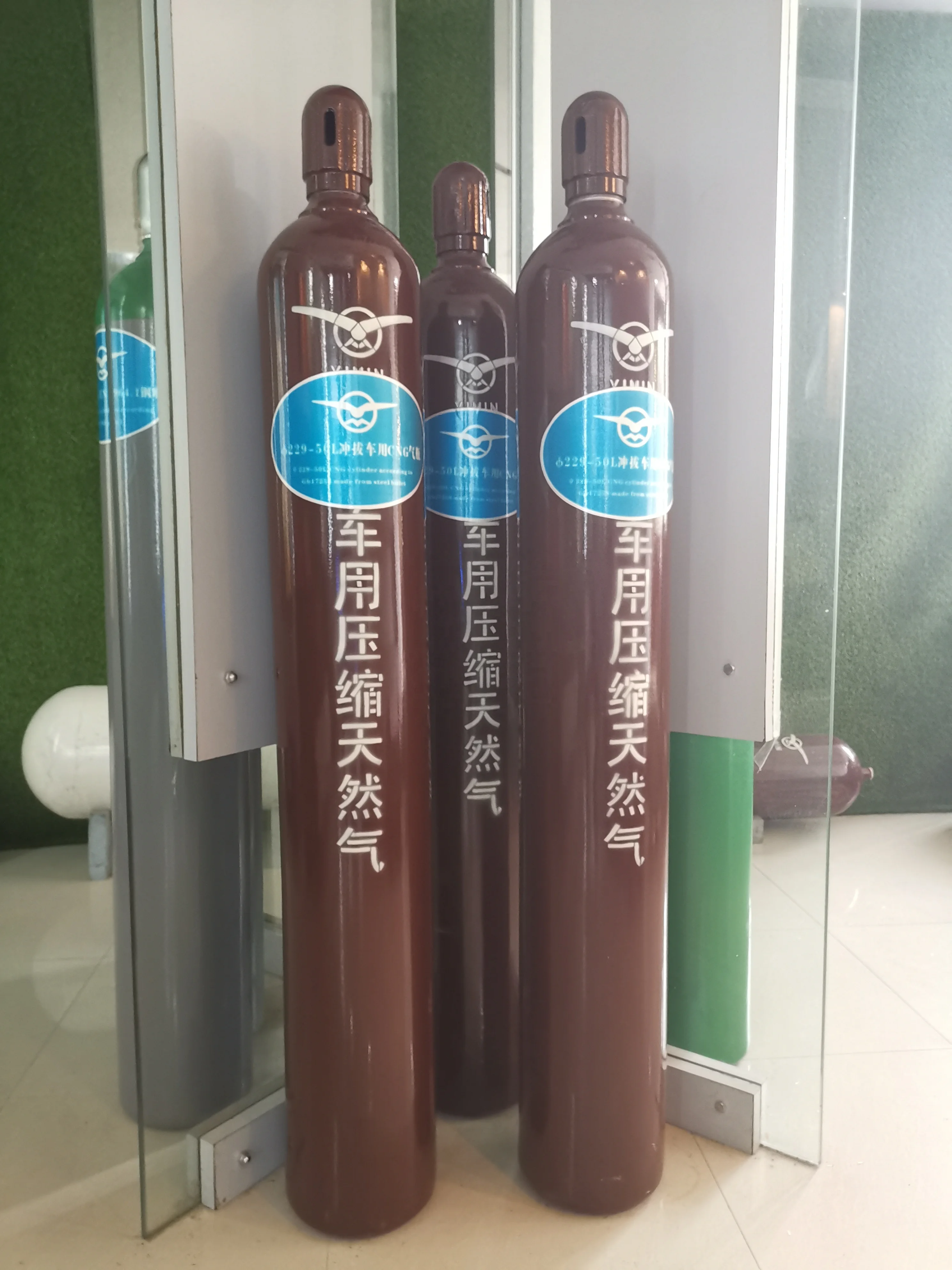 Yimin ammonia nitrous oxide acetylene type 3 cng gas cylinder