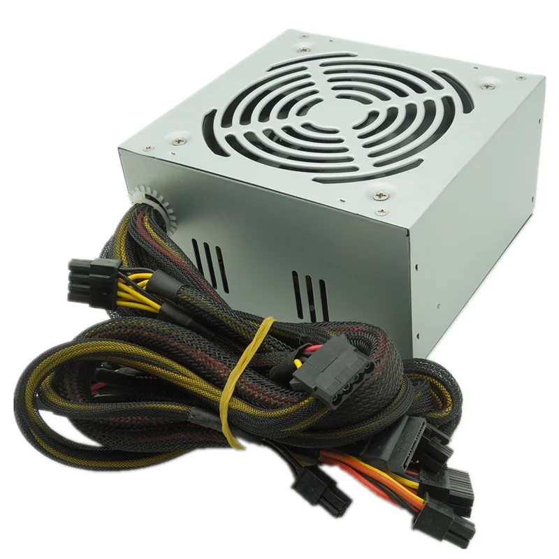 New desktop computer power rated 500W, support 100v-265v power supply, PC chassis power supply