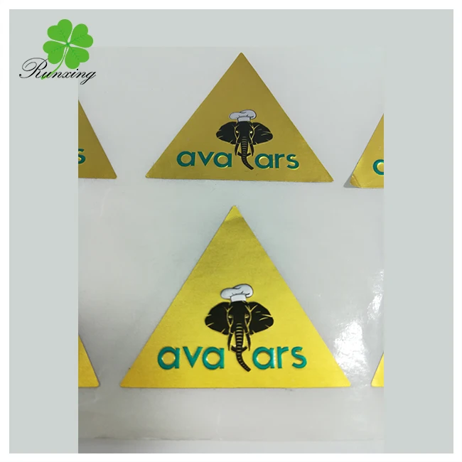 Best Quality Colour Sticker Labels Takeaway Restaurant Sticker Label Custom Logo Stickers