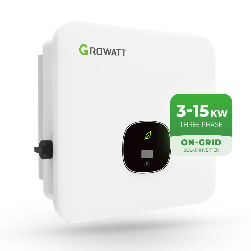 Growatt на сетке 10 кВт солнечный инвертор 3 5 8 15 с сеткой фазы PV