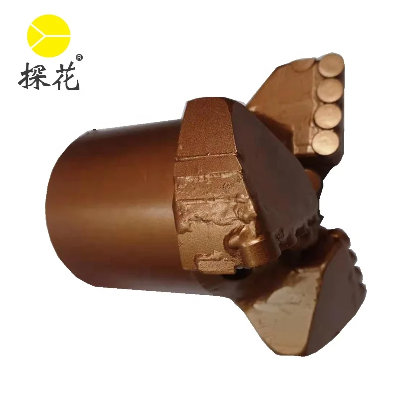 The best Promotional Price pdc three wings drill bit for sandstone drilling 152mm