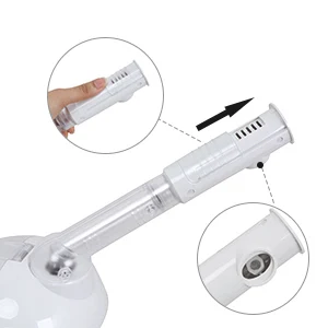 SPA beauty 2 in 1 portable facial steamer and hair steamer sauna portable for home use skin care deep cleaning