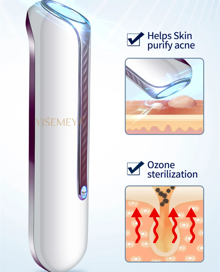 Mini Portable Ozone Plasma Shower Pen Acne Treatment Facial Skin Rejuvenation Beauty Device