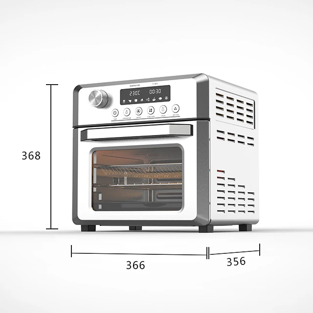 Горячая Распродажа Amazon 2020 цифровая фритюрница духовка 18 л с корпусом из нержавеющей стали FM1801