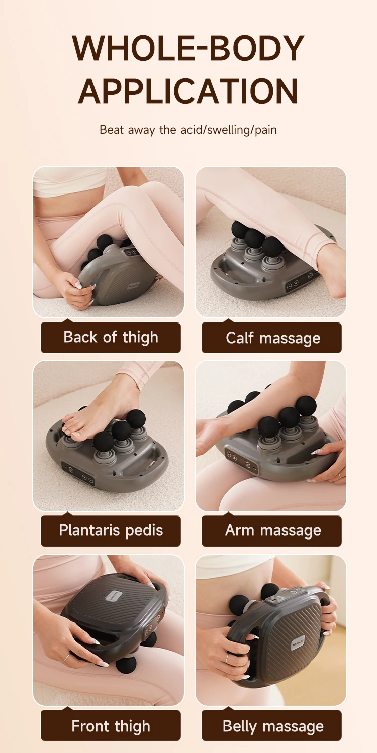 12V Handheld Cordless Massage Gun Deep Tissue Massager for Hand Vibration Massage Feature