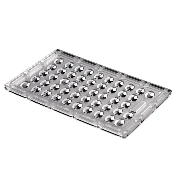 230x150mm 42in1 40 Degree Flood Lighting Lens PH3030 TypeIII-M Road