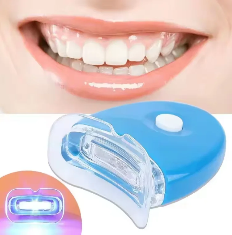 Teeth Whitening Kit With LED Light Hydroge Peroxide Teeth Whitening Gel Home Kit