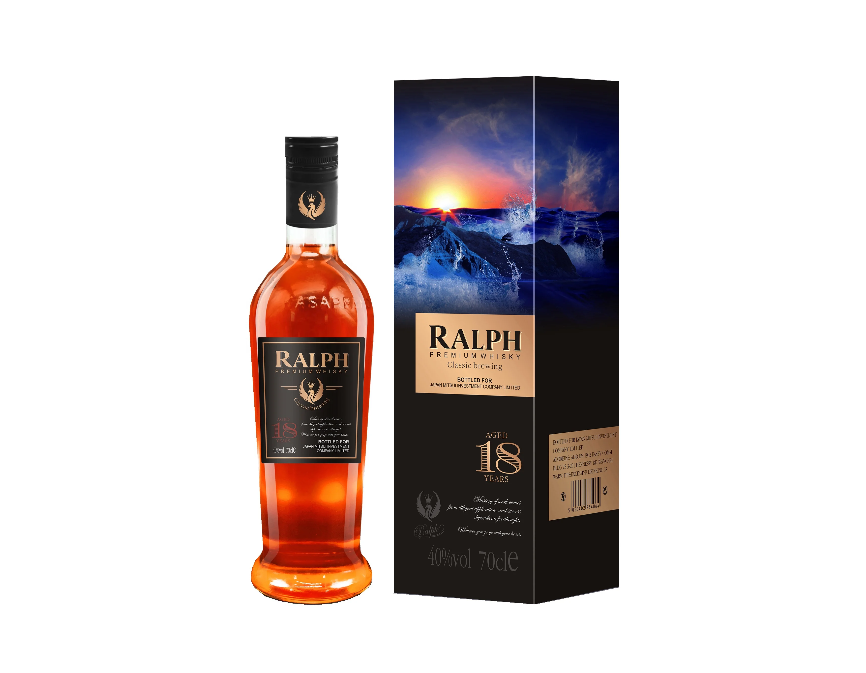 750ml  RALPH Premium Whisky Premium Whisky  Private Label Whisky