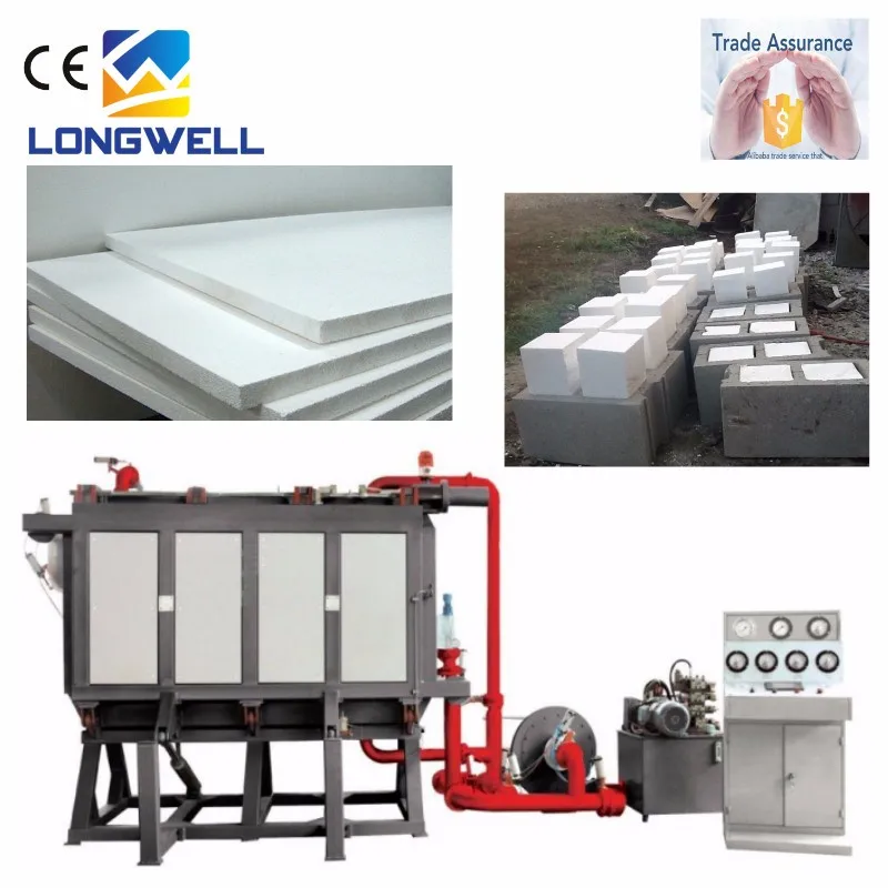 Longwell Automatic EPS Foam Styrofoam Block Moulding Machine