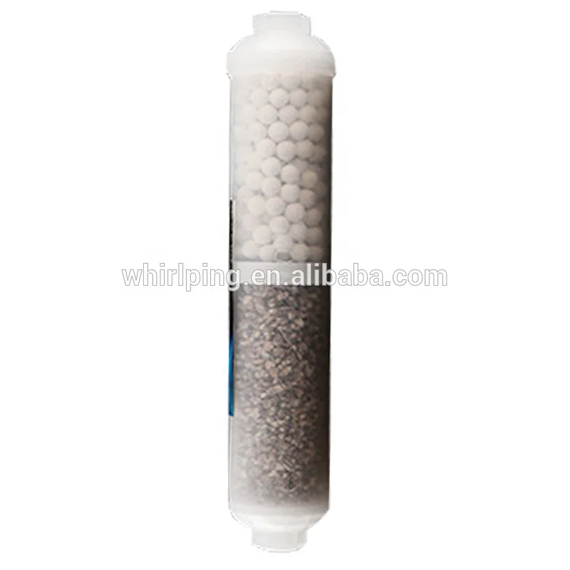8 inch inline T33 mineral alkaline water filter encapsulated cartridge t33 filter cartridge