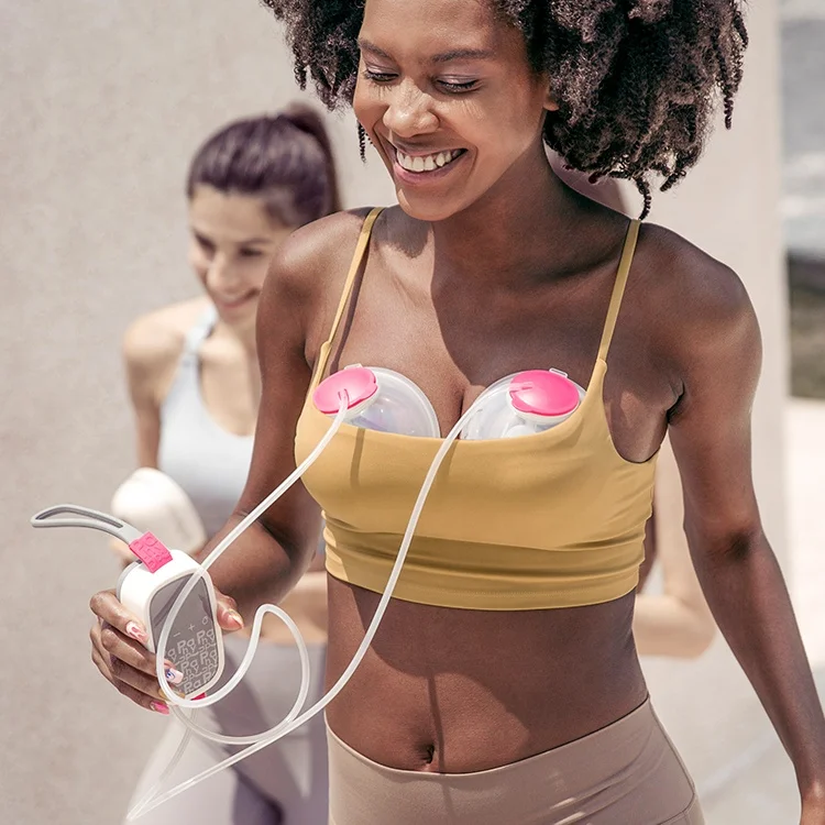 All In One Silicone Breast Milk Feeding Collector Best Pumps Portable Double Electric Breast Pump Wearable Handsfree Pump