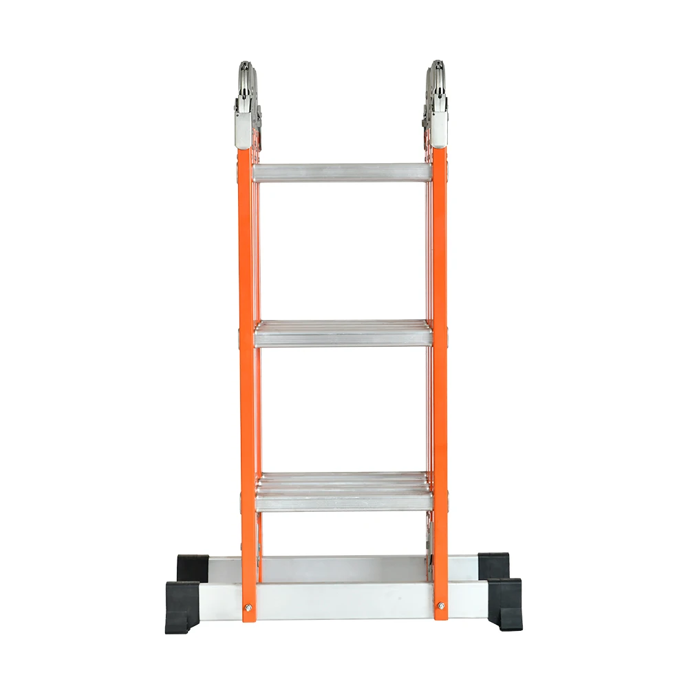 Manufacture Household Ladder Multi Purpose Ladder Fiberglass Ladder for Roof Garden Outdoor Indoor