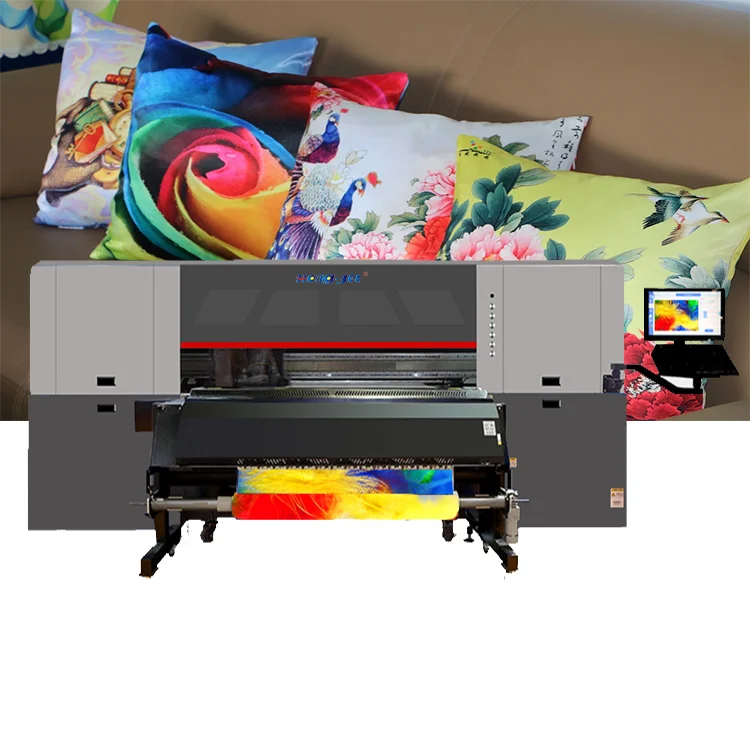 High Speed Digital Belt Textile Printer Printing Machine for Textile Fabric Cloth Large Format 1.8m