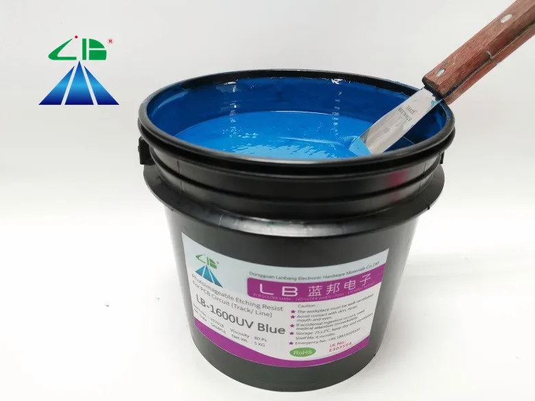 UV Etching Resist Ink