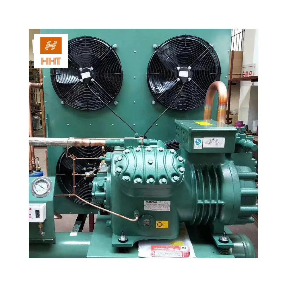 DC inverter technology monoblock condensing unit for mini cold room with solar power supply