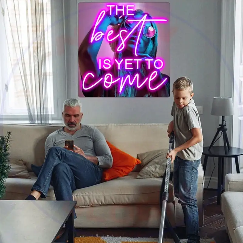 Неоновая светодиодная неоновая вывеска