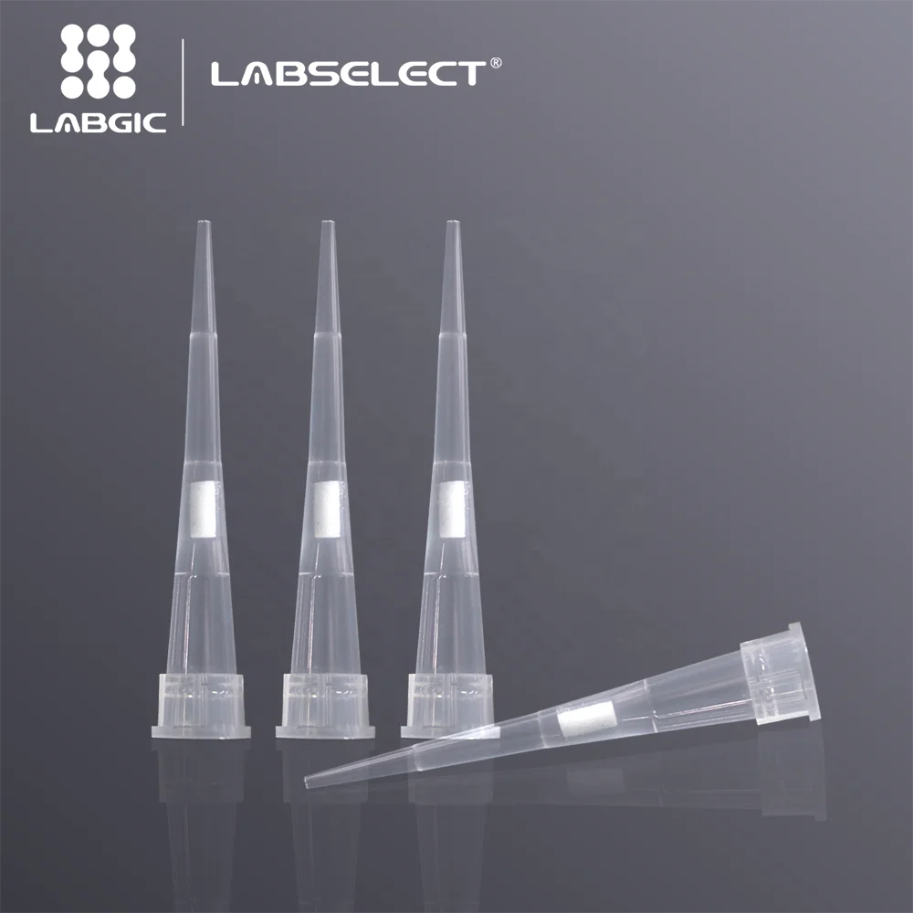 Labgic pipette tips 10ul  Filter Tips(32mm) pipettetips10ul  for cell culture