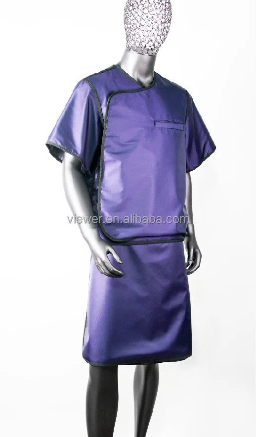 Professional 0.35 - 0.5mmPb Vest & Shirt with short sleeves  lead free aprons clothing x-ray radiation protection suit