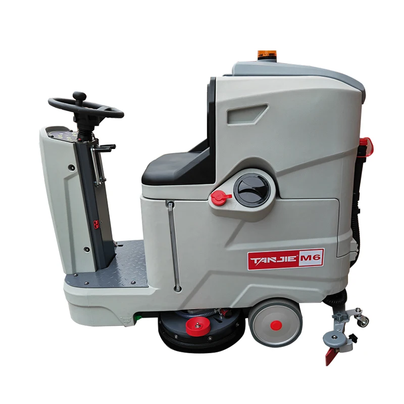 High power electric Battery Operated Drier Concrete Marble Floor Scrubber Floor Cleaning Scrubbing Machine Scrubber Dryer