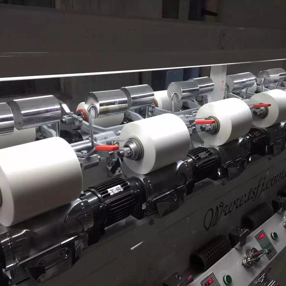 Using bobbin dyeing factory soft Polyester/nylon yarn winding machine textile machinery factory