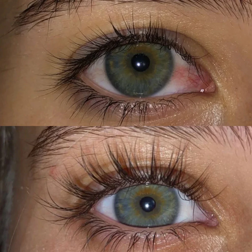 Vegan formula eyebrow castor oil serum private label oil-free liquid eye lash serum Eyelash Enhancing eyelash growth serum