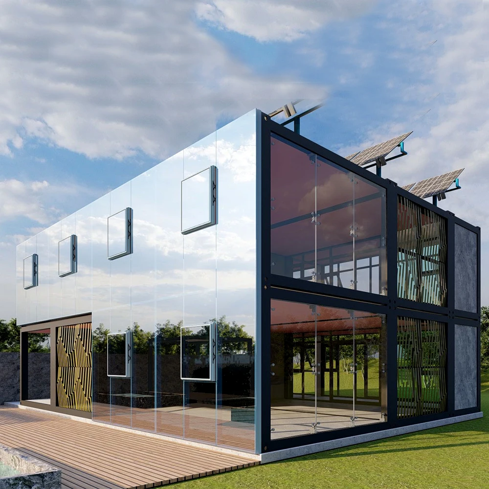 Living Container House Module Container Homes 40Ft Luxury Prefabricated House For Sale