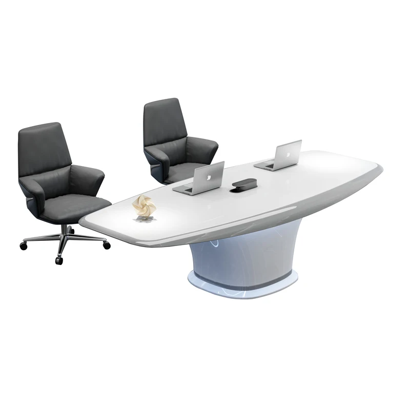 Легкий роскошный высококачественный дизайн научно-фантастический Концепция самолета модная атмосфера Конференц-стол