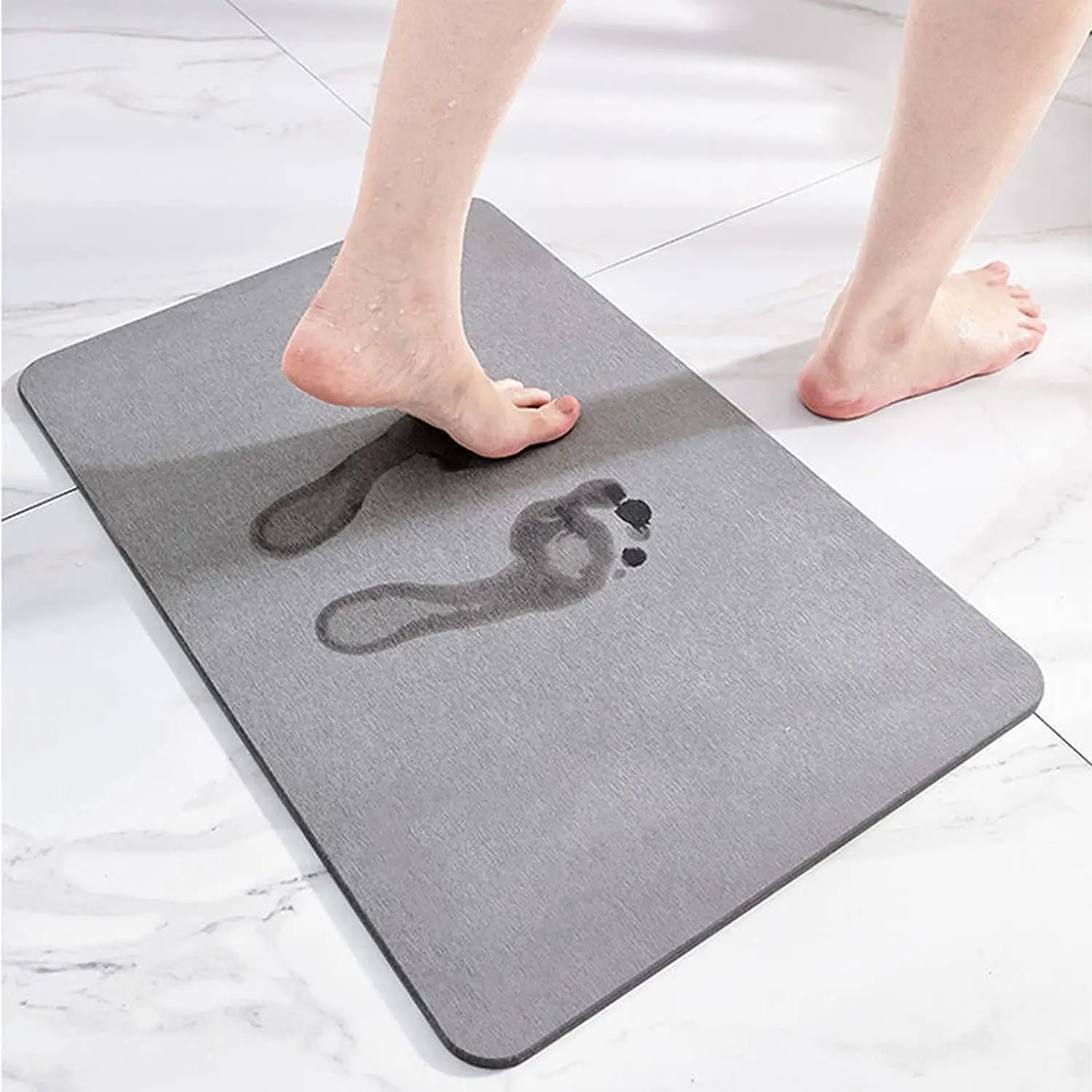 Diatomite Stone Bath Mats Super Absorbent Bathroom Mat Solid Non Slip Wholesaler Mat