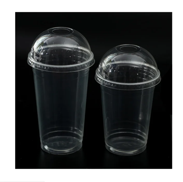 Eco Friendly Pla Clear Coffee Plastic Biodegradable Compostable Cold Cups