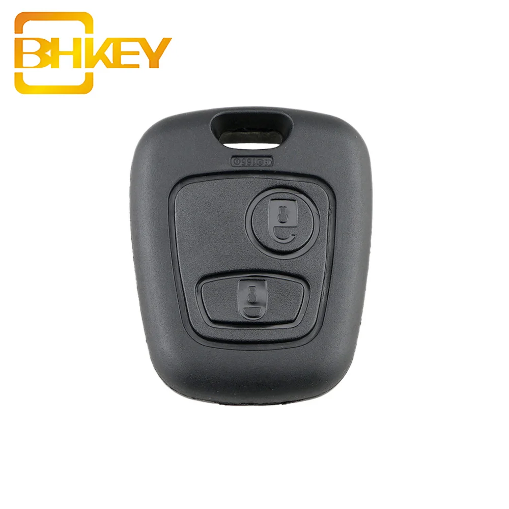 2 Buttons Car Entry Remote Key Case Shell Cover For Peugeot 206 Citroen C1 C2 C3 C4 XSARA Picasso 10mm Socket No Blade