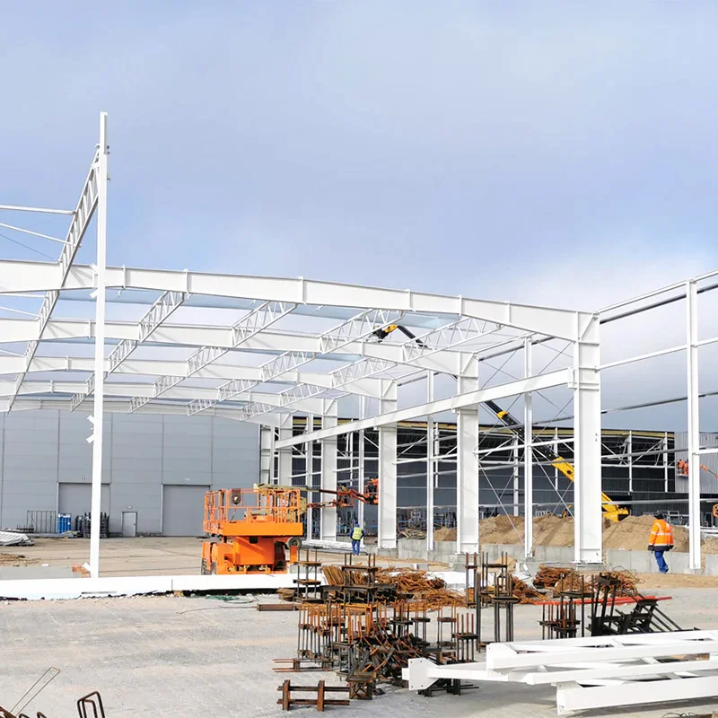 Low Price Buildings Modular Steel Structure Warehouse Church Building Steel Structure Prefabricated Insulated Warehouse
