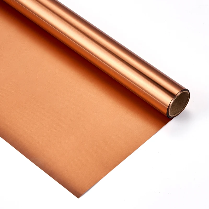 
Florist Supplies Metallic Color Matt Bopp Glitter Specialty Gift Wrapper Plastic Flower Wrapping Paper 