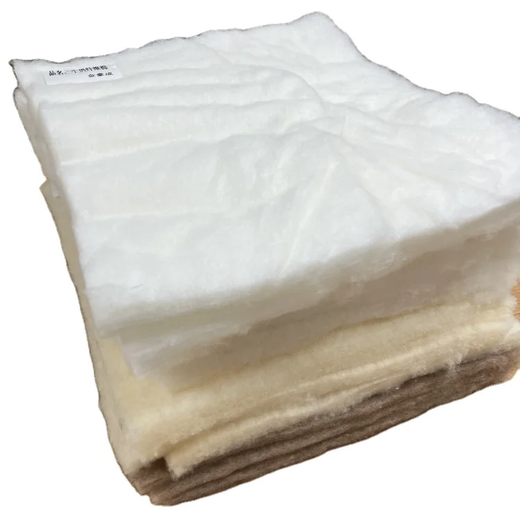 Factory Batting Fabric Fill Mattress Cotton Nonwoven Wadding Laminated
