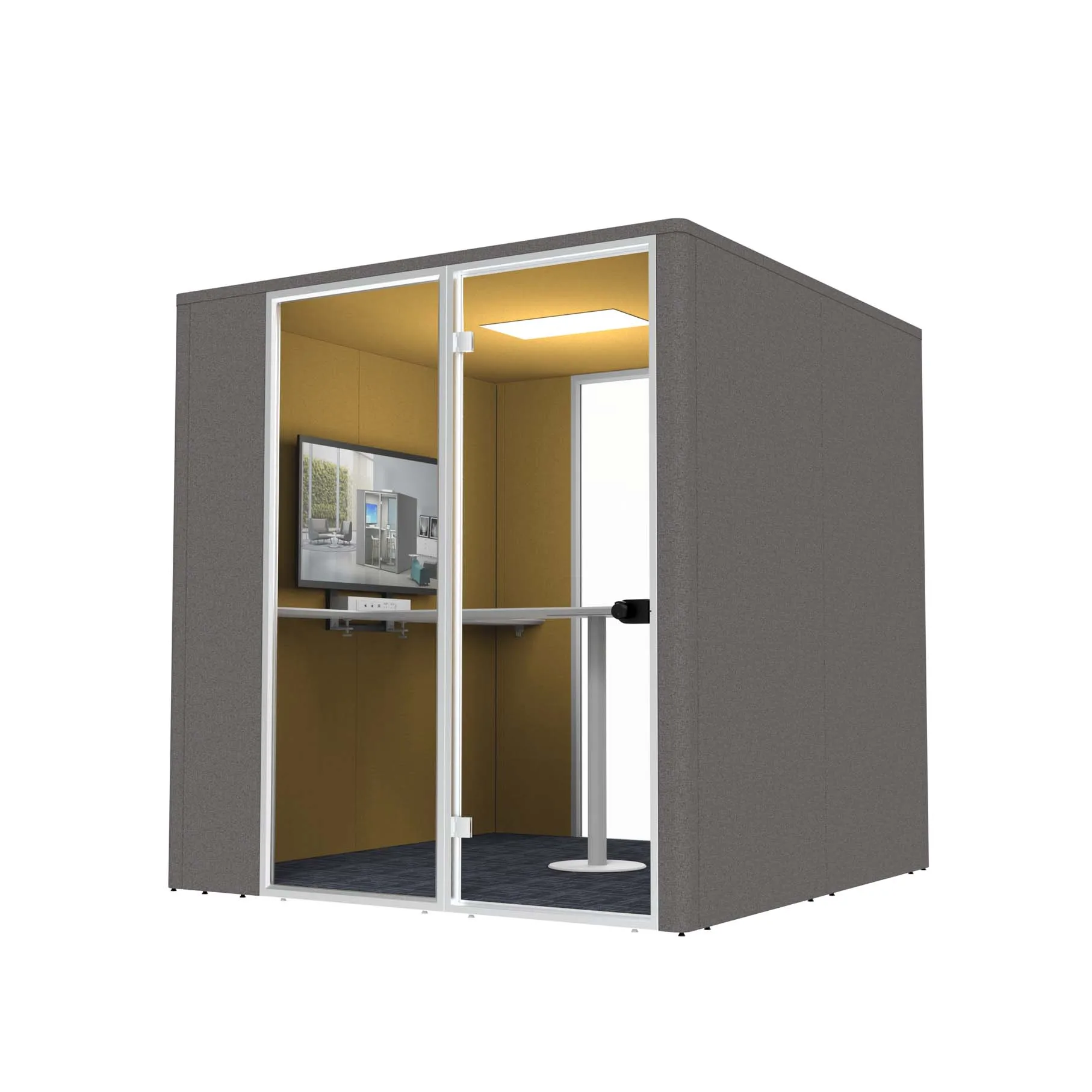 ONLEAD soundproof booth office private pods soundproof acoustic cabine meeting pod phone booth