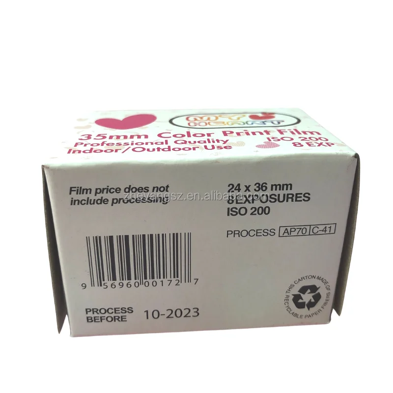 8 EXP ISO 200 35mm color print film 35mm film roll for camera