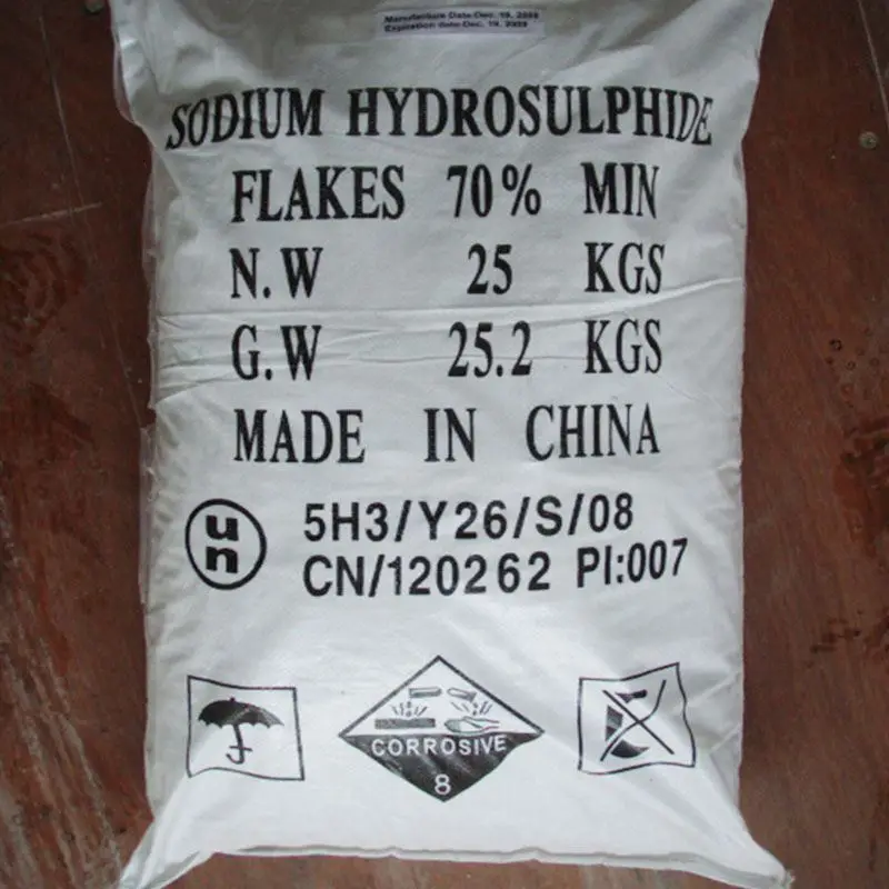 Semi-neutralized Product Of Hydrogen Sulfide (h2s) With Sodium Hydroxide Sodium Hydrosulfide