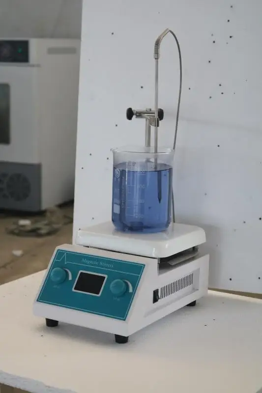 Новый тип ЖК цифровой лабораторный керамический Магнитный мешалка Горячая тарелка