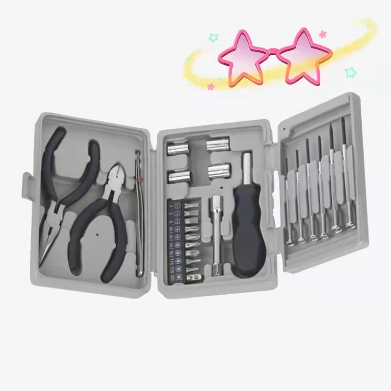 Factory Price Fiber Optic Hand Tool Kit For Network With Fiber Microscope Easy To Carry