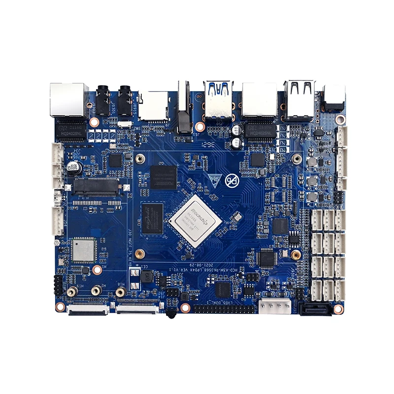 Новое поступление высокопроизводительные функции RK3568 Android 4G + 32G однобортовые вычислительные 4 ядра-A55 процессор GPU NPU