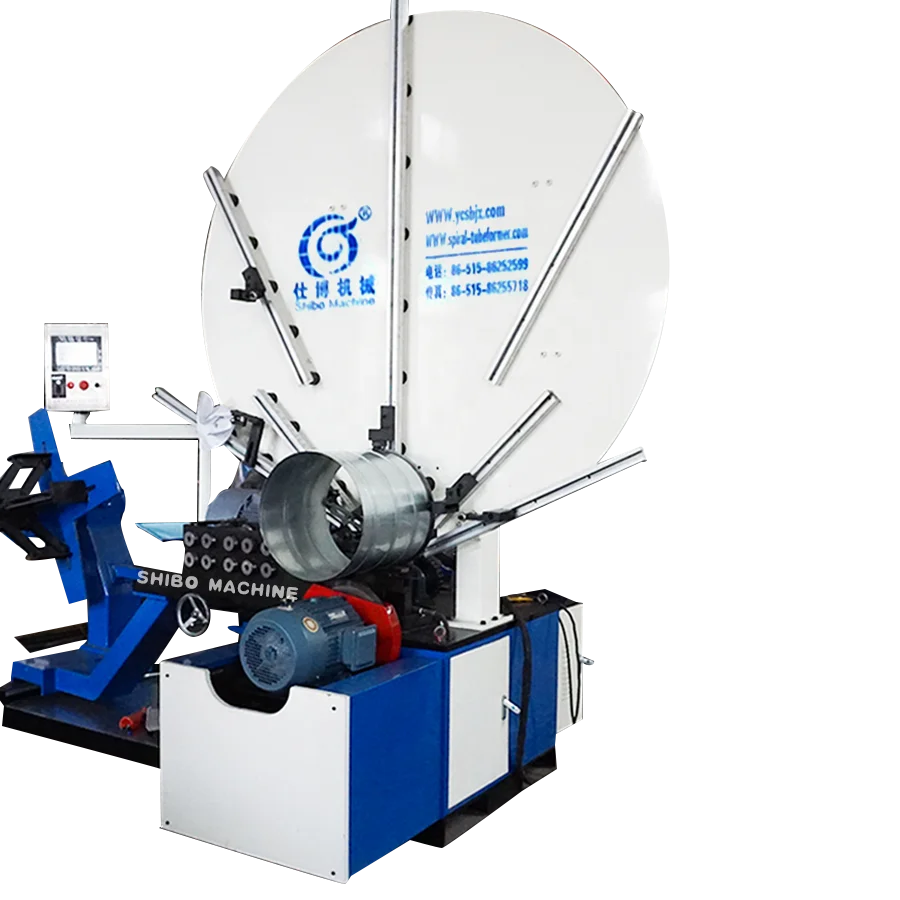 1500 Spiral Flexible Air Duct Aluminum Tube Production Machine Line