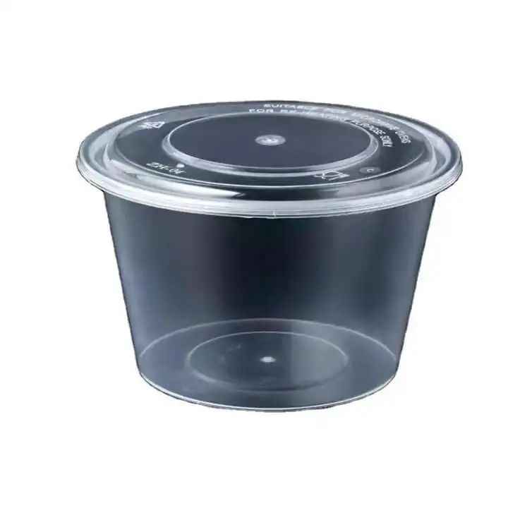 Y900ml 1000ml 1250ml Various sizes to go round containers food disposable Wholesale disposable food container with lid