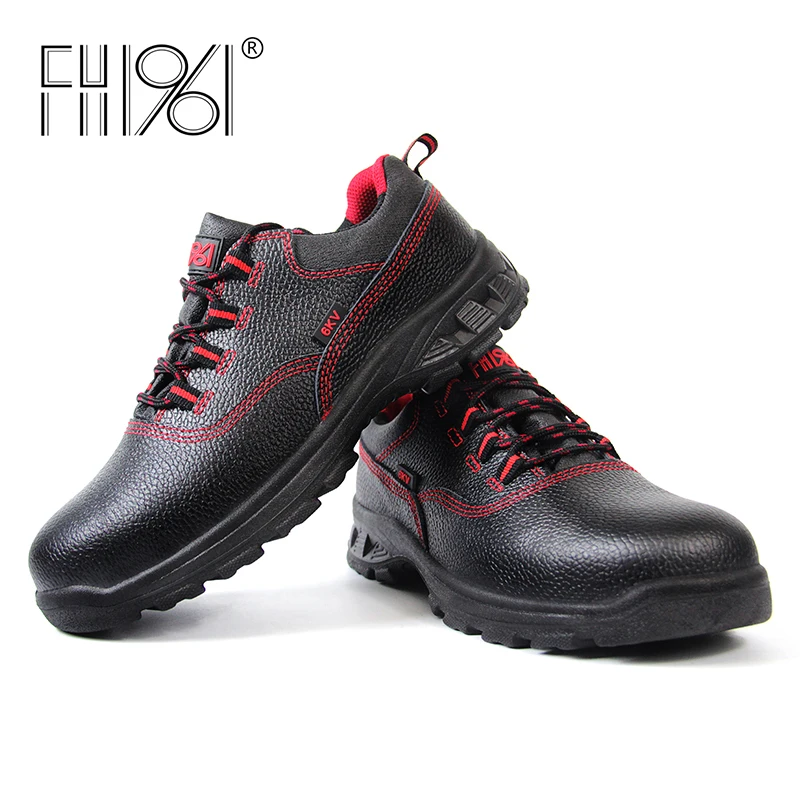 FH1961 All-Weather Waterproof Safety Shoes for Outdoor Work Environments High Traction Sole