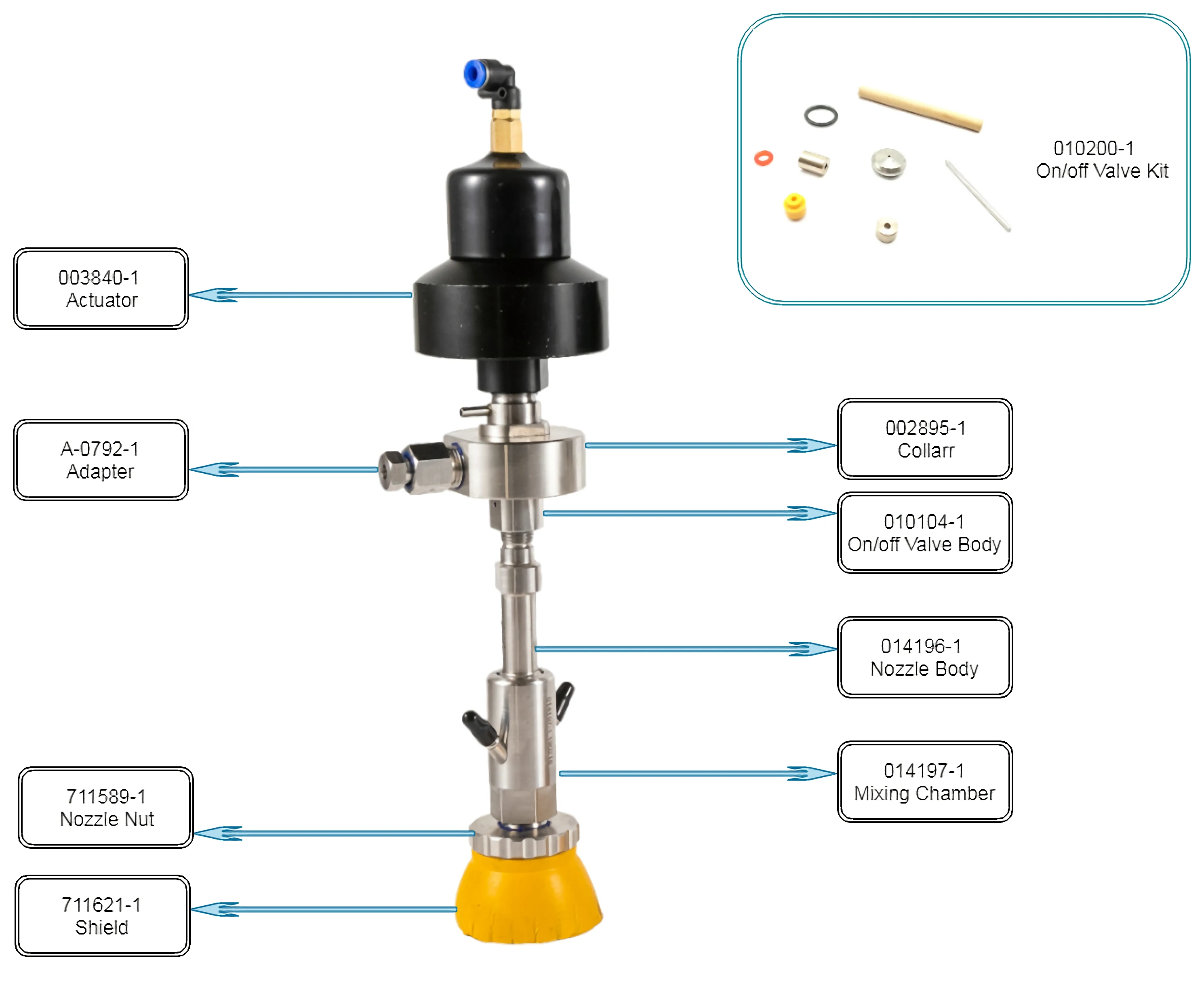 Высокое давление абразивные 3 оси гидроабразивной резки головка для устройства для водоструйной фрезы