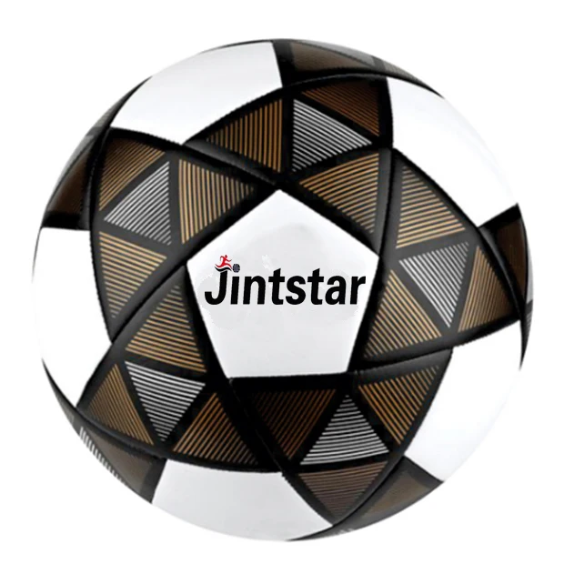 Профессиональный ламинированный футбольный мяч из искусственной кожи/ПВХ на заказ