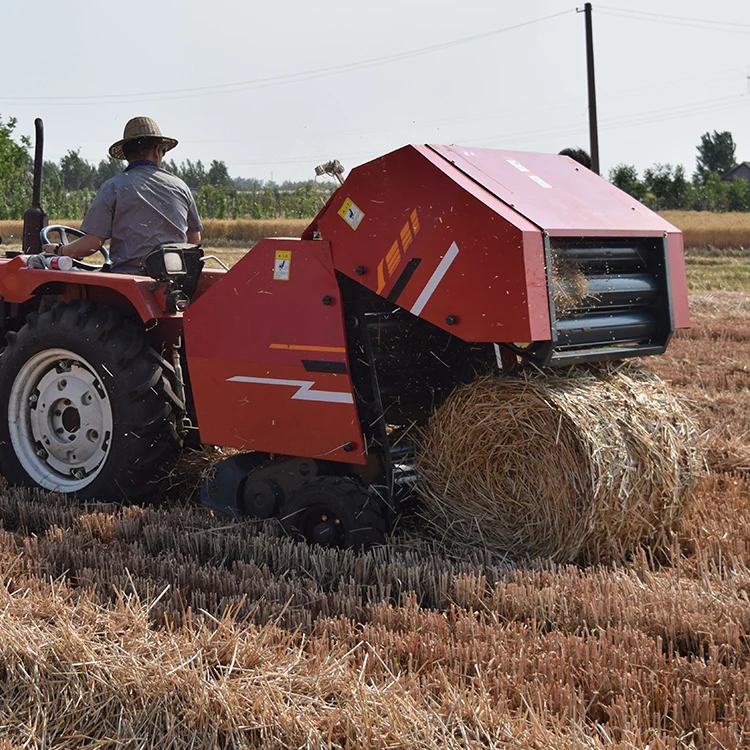 
Mini Hydraulic Baler Baling Machine Mini Farm Tractor Agricultural Round Balers Packing Machine 