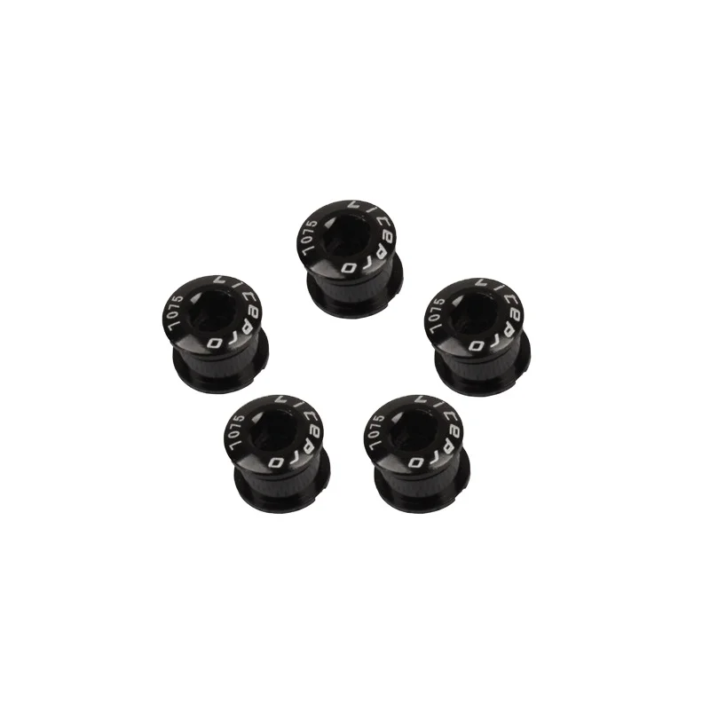 Aluminum Alloy Bike Crank Chainwheel Bolts Mountain Road Bike Crankset Bolts Single / Double Crankset Screws Bike Accessories