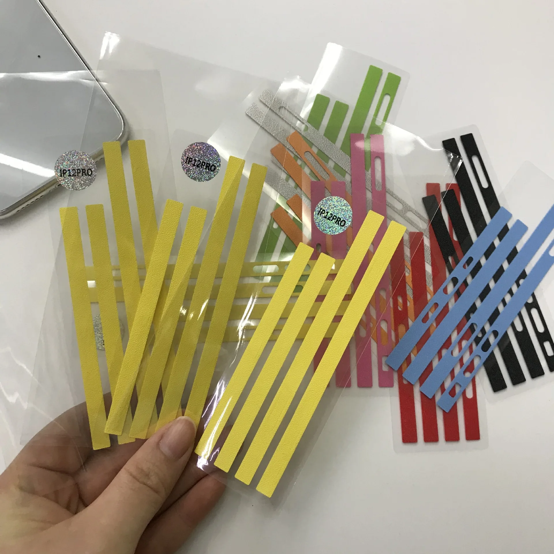 Wholesale  film skin sticker mobile for iPhone 12 PRO skin wrap sticker protective around borders back thin 3D elegant sticker