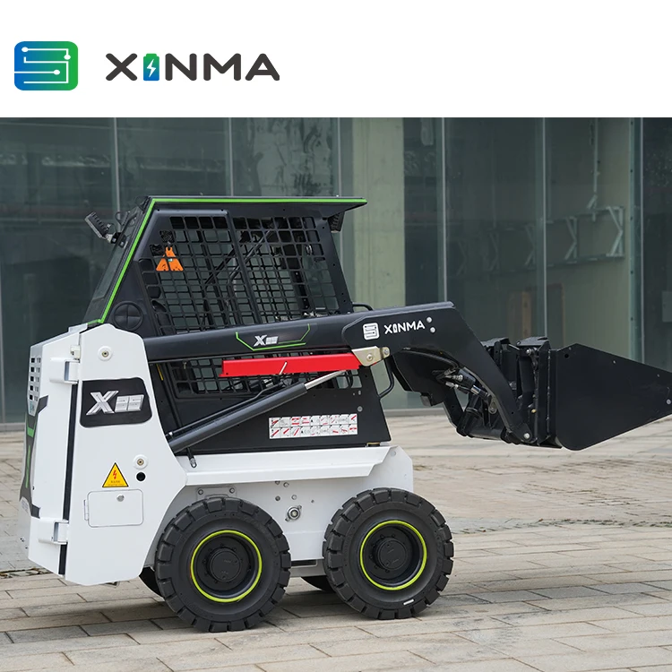 Cheap Price Compact Mini 0.36 ton Capacity Electric Skid Steer Loader for Hotel Building