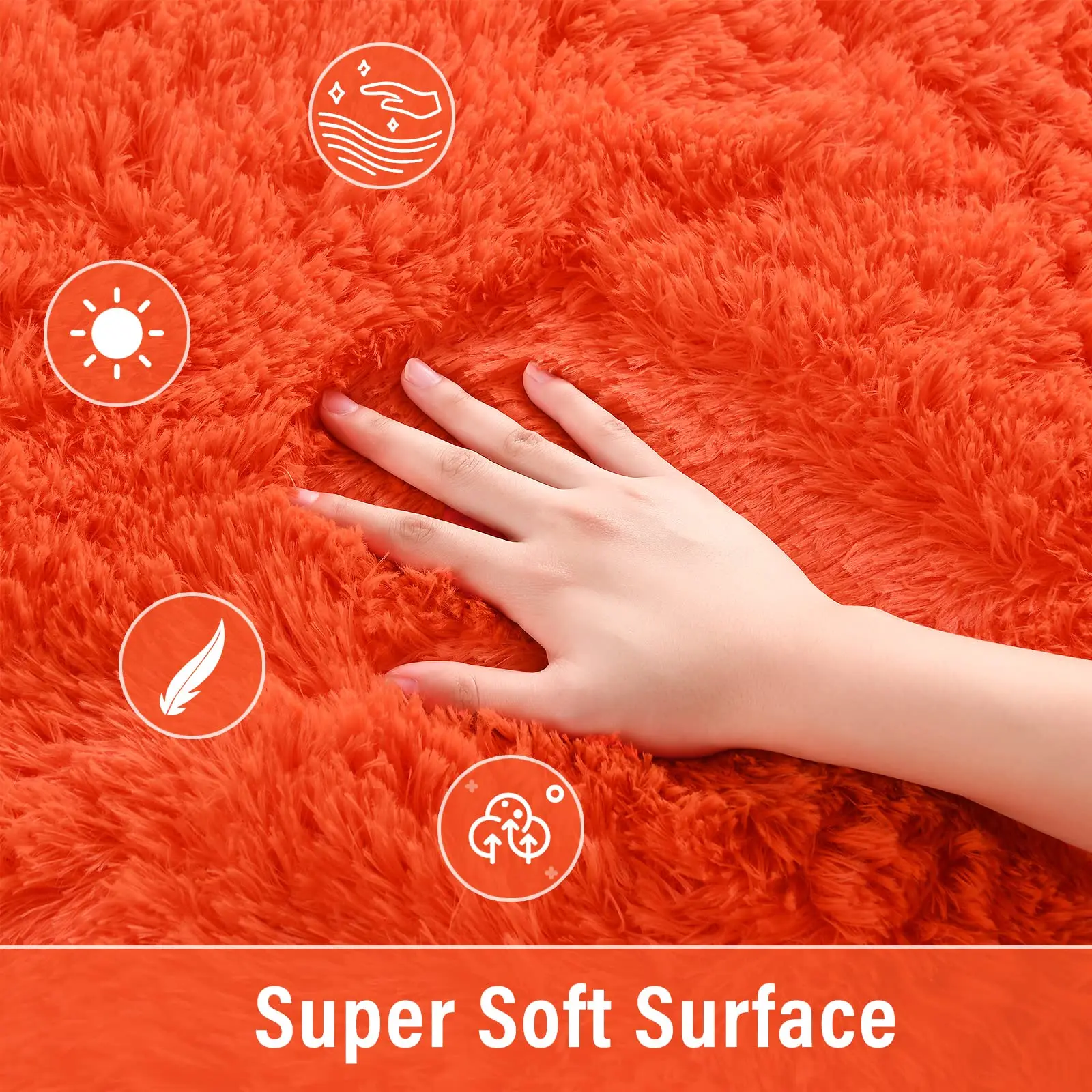 3 x 5 Feet Orange Red-03