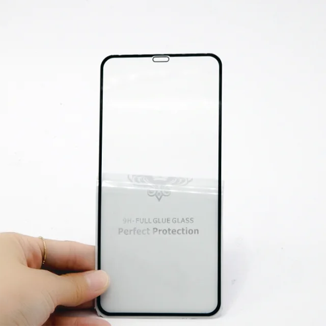 Mobile Phone Full Glue Tempered Glass Film Screen Protector For Iphone 14 12 13 11 Pro Micas Protector